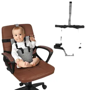 Contoh gratis bayi balita portabel makan perjalanan kursi tinggi kursi bayi lipat sabuk pengaman
