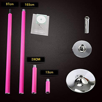Stripper Tube Dancing Pole pour la maison Spinning Static Pole Dancing Pole pour chambre à coucher