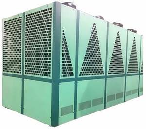 Équipement de refroidissement industriel, refroidisseur à vis refroidi par air de 328,2 kW avec moteur pour la circulation de la réfrigération - Product Image 4