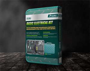 <span class=keywords><strong>Kit</strong></span> électrique de base PRO'SKIT PK-2086G (220V) pour les besoins de réparation et d'entretien des réseaux pour les centres de réparation en magasin - Product Image 5