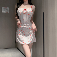 Chemise de nuit sexy pour femme, camisole Pure Desire, robe de nuit fine, vêtements de détente, lingerie érotique, pyjama respirant, été, ODM