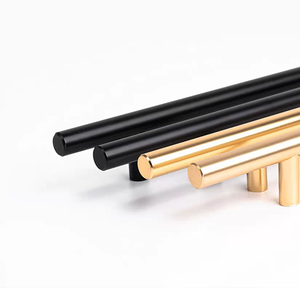 Tirador de Puerta de Armario de Aleación de Zinc, Moderno y Sencillo, Tirador de Cajón de Armario, Accesorios de Herraje Dorados de Lujo Ligero - Product Image 3