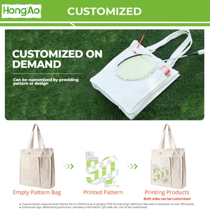 Hongao tùy chỉnh vải Tote Túi thể thao đa Túi vai Crossbody cầm tay DIY quảng cáo cầu lông/Quần vợt phim hoạt hình - Product Image 5