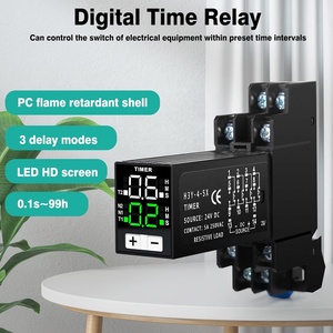 Buyweek Nouveau Relais Temporisé à Affichage Numérique 0.1S-99H AC220V, Contrôle de Cycle de Temps, Retardateur 8 Broches DC24V, Communication et Réseau Basiques - Product Image 6