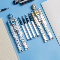 Stylo neutre Transformers cool, stylo gel créatif en forme de robot pour les étudiants, anti-stress et pour les examens