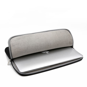 Borsa Protettiva in Pelle da 14 Pollici con Fodera in Velluto per Notebook e Chromebook, Custodia per <span class=keywords><strong>Laptop</strong></span> Studenti, per Macbook Air Modello 2024 KD1947 - Product Image 3