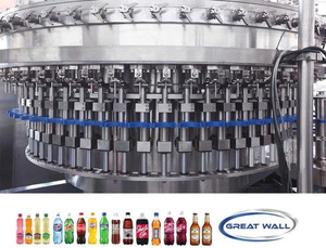 Nueva botella eléctrica automática de PET de madera de 10500kg, 380V, 50Hz, máquina de llenado de bebidas carbonatadas de 3 fases, embalaje de caja, 1 año de garantía - Product Image 5