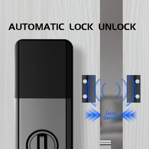 Home Security Smart Fingerprint Password Smart Card Digital Door <b>Lock</b> TTlock Tuya Ble APP <b>Remote</b> Unlock Smart <b>Locks</b> S919-7 Smart - Product Image 2