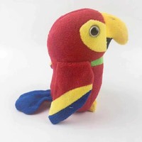 Nouvelle Peluche Perroquet Miniature 15 cm, Jouet Doux en Peluche, Cadeau d'Anniversaire pour Enfants, Décoration Maison
