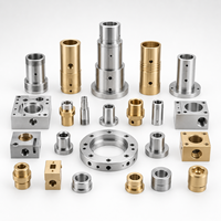 Support de montage de guidage linéaire de précision pour équipement d'automatisation, usinage CNC personnalisé, bloc de support de rail en aluminium et acier inoxydable