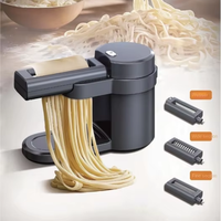Machine à pâtes domestique avec structure de support Machine à pâtes automatique électrique pour la fabrication de macaronis spaghetti et de nouilles en plastique