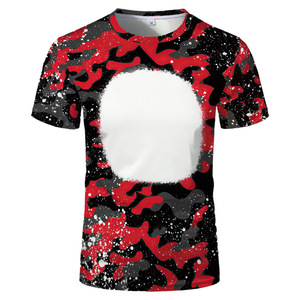 Maßgeschneiderte Damen-T-Shirts mit Wärmesublimation, Polyester, Locker Geschnitten, Camouflage-Muster, Kurzarm, O-Ausschnitt, Lässige Streetwear für Erwachsene, DIY-Druck - Product Image 3