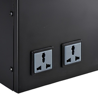 Transformateur élévateur/abaisseur de tension 2000VA 110V vers 220V, boîtier d'alimentation double prise avec protection par disjoncteur