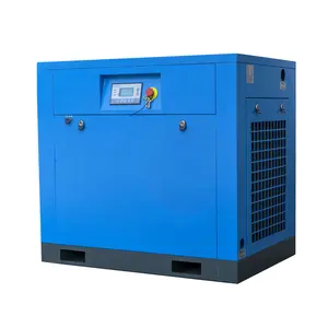 7.5kw 10HP 7bar 45.9cfm ضاغط هواء لولبي المحمولة آلة تفجير الرمل ، المنظف