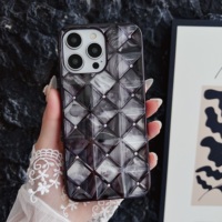 Coque de téléphone transparente en TPU, nouvelle conception, accessoire électroplaqué pour iPhone 12 13 14 15 16 17 18 Pro Max