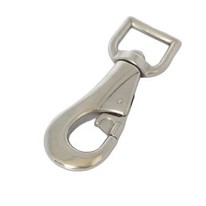 Gancho a presión de <span class=keywords><strong>toro</strong></span> de acero inoxidable de alta calidad, ojo giratorio, grado marino, directo de fábrica - Product Image 5