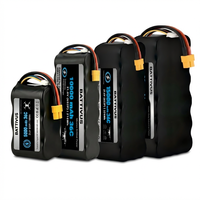 Batería de Litio Inteligente BTV de Alta Velocidad 25C 4S 5S 6S 8S 10000mAh 10Ah para Juguetes RC, Drones, Full Tab 50PL FPV UAV 21700