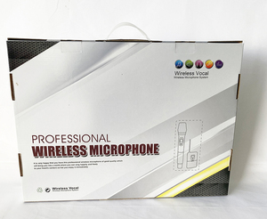 Micrófono inalámbrico UHF profesional más vendido en el mercado de la moda con una distancia de transmisión de 100 metros - Product Image 5