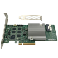 Carte de contrôle 8 ports interne 12 Gb/s adaptateur RAID SAS/SATA PCIe Gen4 X8 interface puce SAS3908L AOC-S3908L-HBIR-16DD 32 Gb/s