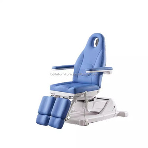 Elevador eléctrico ajustable, Podología médica, tratamiento de sofá, masaje de belleza Facial, cama de belleza de cuerpo completo plegable con Bas - Product Image 6