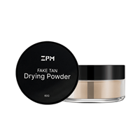 Marque privée ZPM Poudre fixatrice de séchage de bronzage naturel à forte valeur de vente Poudre de bronzage