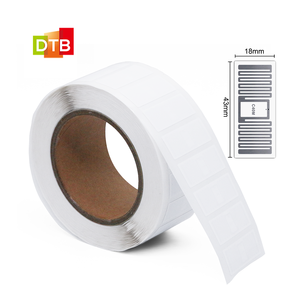 Inventario <span class=keywords><strong>C40M</strong></span> RFID etiqueta adhesiva tamaño personalizado 43*18 Impinj M730 chip etiqueta pasiva 860 ~ 960 MHz RFID UHF etiqueta adhesiva - Product Image 1