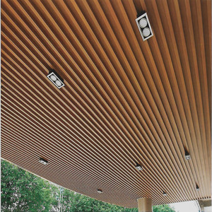 Revêtement mural suspendu en alliage d'aluminium 1100/3003/5005, décoratif extérieur, thermolaqué, couleur et forme personnalisées pour - Product Image 6