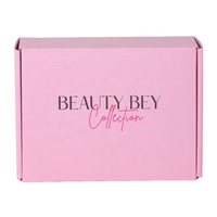 Boîte d'expédition personnalisée avec logo, boîte en carton rigide de luxe avec couvercle et base, emballage pour vêtements, chaussettes, boîte d'emballage en papier