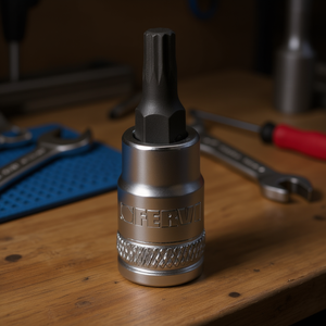 Fervi <b>Socket</b> With Xzn Insert 10mm Hex Drive For Torque Wrenches - Product Image 3