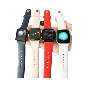 Pour <span class=keywords><strong>Apple</strong></span> <span class=keywords><strong>Watch</strong></span> Series <span class=keywords><strong>7</strong></span> GPS Cellulaire 41mm 45mm Écran OLED Carré Compatible <span class=keywords><strong>iOS</strong></span> Caoutchouc Ensemble Complet Emballage d'Origine Assurance Qualité Neuf - Product Image 5