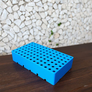 Небольшой пластиковый лоток с пряжкой, 400*300*100 мм, подходит для домашнего использования, склада и супермаркета - Product Image 5