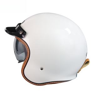 Nuevo <span class=keywords><strong>Casco</strong></span> de Motocicleta Eléctrica, Estilo Retro Tres Cuartos, Estándar 3C, Seguro y Duradero - Product Image 2