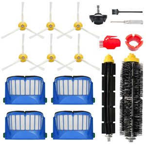Kit di Accessori di Ricambio per Robot Aspirapolvere iRobot Roomba Serie 600: Spazzola Principale, Filtro, Spazzola Laterale, Ruota Girevole - Product Image 1