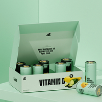 Boîte d'expédition en carton ondulé en matériaux recyclés OMT pour vêtements, sous-vêtements, chaussettes, emballage cadeau, taille personnalisable