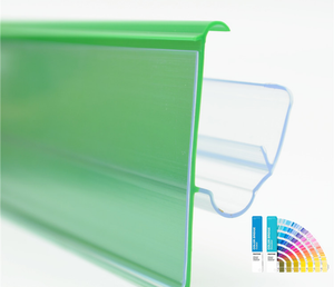 Supermercado PVC Flip <span class=keywords><strong>Scan</strong></span> <span class=keywords><strong>Snap</strong></span>-on Shelf Precio de plástico Tira DE DATOS Titulares de etiquetas Titulares de letreros - Product Image 6