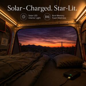 Tente de <span class=keywords><strong>toit</strong></span> rigide en fibre de carbone Zentopia avec panneau solaire, 2 personnes, déploiement en 30 secondes, toutes saisons, ultra-légère pour SUV et Overland - Product Image 5