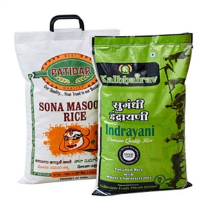 <b>Large</b> Capacity <b>Plastic</b> Rice <b>Bags</b> Heavy Duty Woven PP Packaging Sacks for Moisture Resistant Rice Storage Food Grain Transport - Product Image 3