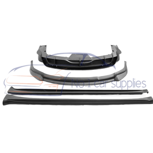 Kit de Carrocería de Fibra de Carbono Mate Seca, Alerón Delantero, Difusor Trasero, Faldones Laterales para TESLA Modelo X 2022+ - Product Image 2
