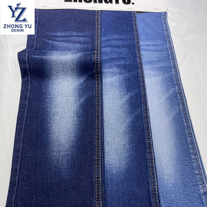 Presa di fabbrica traspirante Jeans in saia tessuto Denim-cotone Spandex poliestere Rayon <span class=keywords><strong>indaco</strong></span> tessuto elasticizzato per ragazzi e ragazze - Product Image 3