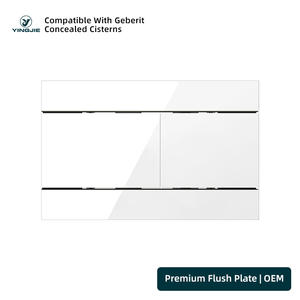 Panel <span class=keywords><strong>de</strong></span> Control <span class=keywords><strong>de</strong></span> Botón Pulsador <span class=keywords><strong>de</strong></span> Doble Descarga para Ahorro <span class=keywords><strong>de</strong></span> <span class=keywords><strong>Agua</strong></span>, para <span class=keywords><strong>Cisterna</strong></span> Empotrada Geberit - Product Image 2