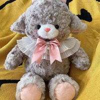 Vente en gros de jouets en peluche animaux personnalisés et de poupées jeux de dessins animés peluches pour les occasions d'anniversaire avec doublure en maille