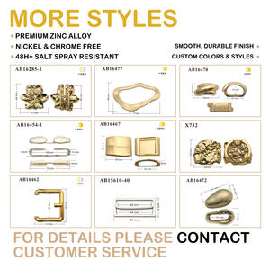 Accessori per Reggiseni Personalizzati con Logo Dorato, Fibbie Regolabili in Lega di Zinco per Biancheria Intima - Product Image 3