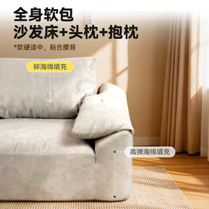 Cross Border Sponge Combination Beanbag <b>Sofa</b> Square Grey Solid Color Two Seater <b>Living</b> <b>Room</b> <b>Sofa</b> - Product Image 2