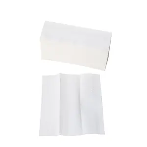 Disposable Interfolded Hand Paper Towels Towel 1 Ply Interfold White 200 G Trifold Restaurant Zz Customized Paper Z Fold