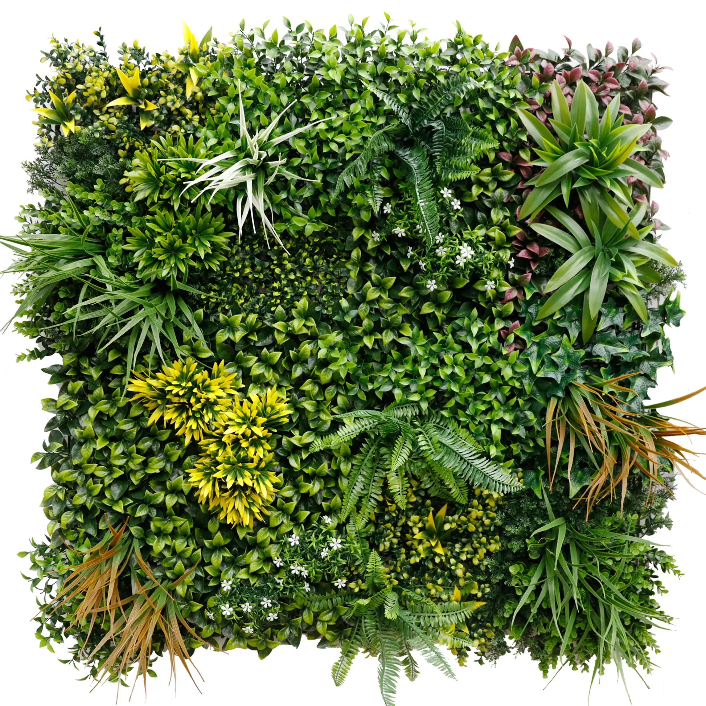 Hot Sale Anti-UV Artificial Plant Wall Outdoor Flower Wall Decorative Wholesale Wall Decor