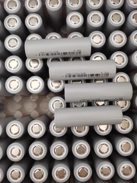 Original 21700 Battery Cells INR21700 5000mah 15a 50E Rechargeable 3.7v Li Ion Battery for Battery Pack With Warranty