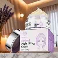 Crème de Nuit Liftante Anti-Âge au Rétinol Fermenté, Tremella et Acide Hyaluronique – Hydratante, Raffermissante et Lissante Anti-Rides