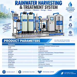 Sistema Automático de Recolección y Tratamiento de <span class=keywords><strong>Agua</strong></span> de <span class=keywords><strong>Lluvia</strong></span>, Equipo de Filtración Industrial para Riego, Construcción y Reutilización de <span class=keywords><strong>Agua</strong></span> - Product Image 6