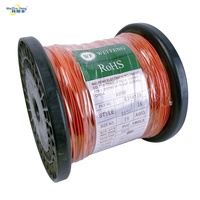 Fil Électronique Certifié Norme Américaine UL3135 600V, Cuivre Pur à 99,9%, Isolation en PVC Codée par Couleur SR, 200
