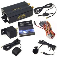 Système de suivi GPS GPRS GSM en temps réel avec fonction d'arrêt à distance du moteur pour moto et véhicule, modèle TK103, garantie de 12 mois